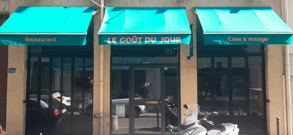 Devanture du restaurant Le Goût du Jour